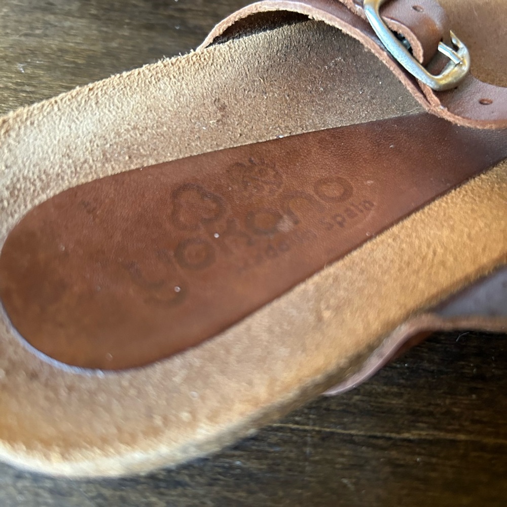 Yokono leather sandal sz 7.5 - Picture 3 of 11